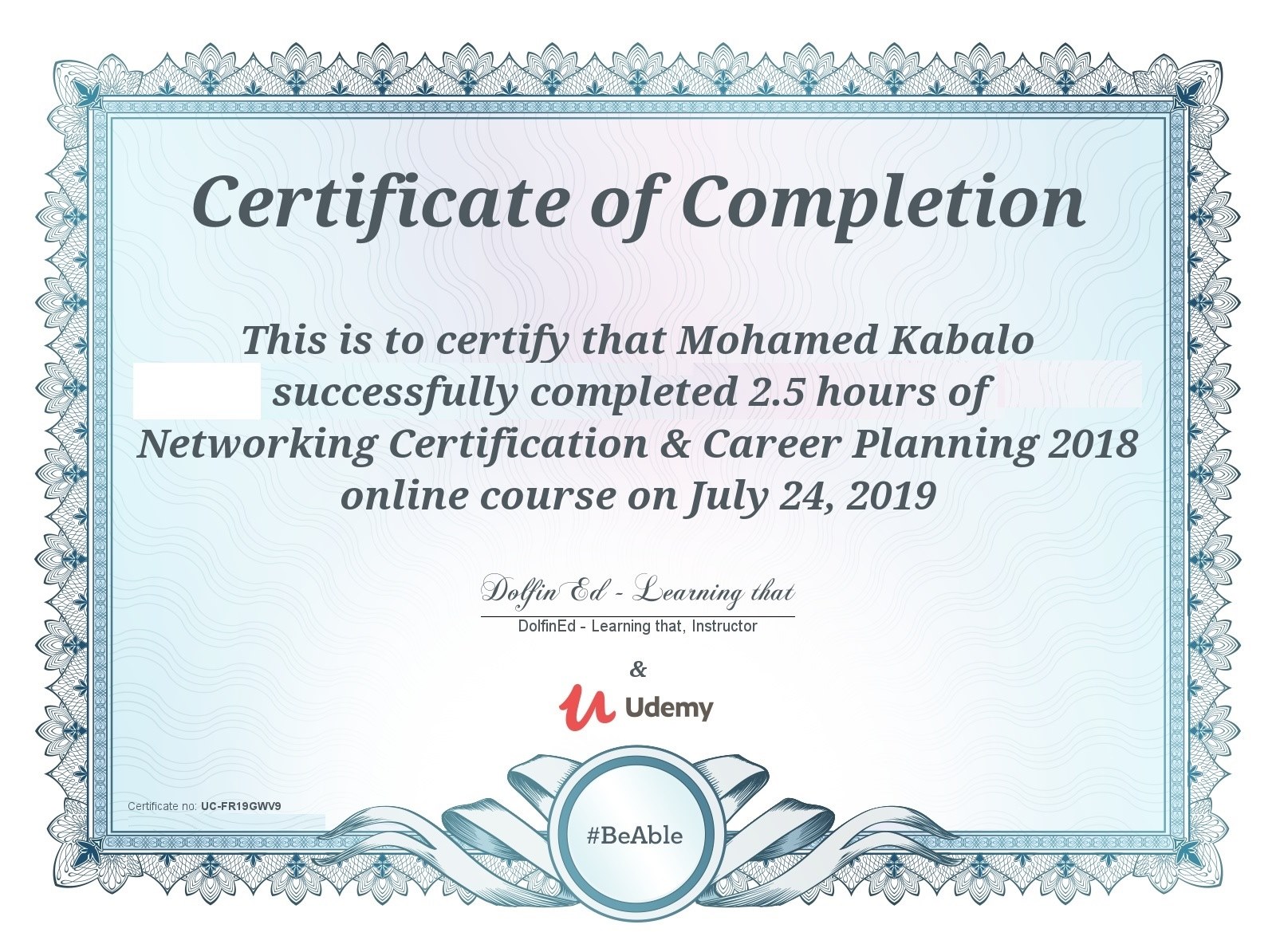 IT Networking & Career Planning